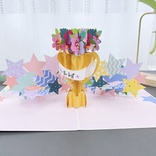 Load image into Gallery viewer, 3D Handmade Flower Greeting Card
