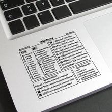 Load image into Gallery viewer, Keyboard Shortcut Stickers
