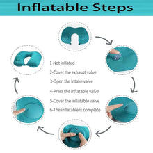 Load image into Gallery viewer, Inflatable Travel Comfort Pillow
