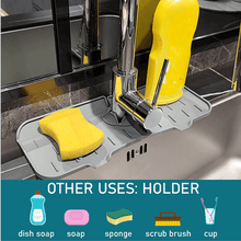 Load image into Gallery viewer, Silicone Faucet Handle Drip Catcher Tray
