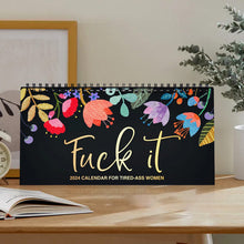 Load image into Gallery viewer, 2024 Calendar For Tired-Ass Mom
