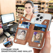 Load image into Gallery viewer, Multifunctional adhesive Phone Wallet Card Holder
