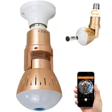 Load image into Gallery viewer, Light Bulb WiFi Security Camera
