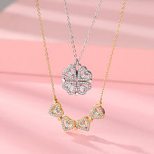 Load image into Gallery viewer, Hollow Four-Leaf Clover Necklace
