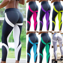 Load image into Gallery viewer, High Waist  Geometric Printed Yoga Pants
