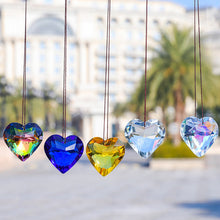 Load image into Gallery viewer, Hanging Heart Suncatcher Prism Crafts
