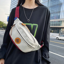 Load image into Gallery viewer, Trendy Color Contrast Messenger Chest Bag
