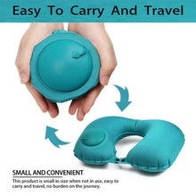 Load image into Gallery viewer, Inflatable Travel Comfort Pillow
