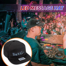 Load image into Gallery viewer, LED Message Hat
