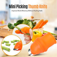 Load image into Gallery viewer, Gardening Thumb Knife Finger Gloves

