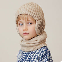 Load image into Gallery viewer, Children's Winter Fleece Scarf Suit
