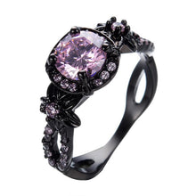 Load image into Gallery viewer, Vintage Black Sapphire Ring

