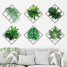 Load image into Gallery viewer, 3D Green Plant Wall Sticker

