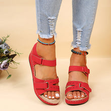 Load image into Gallery viewer, Velcro Roman Style Sandals
