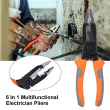 Load image into Gallery viewer, 6 In 1 Multifunctional Electrician Plier
