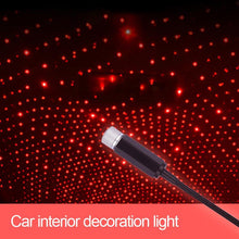Load image into Gallery viewer, Car and Home Ceiling Romantic USB Night Light
