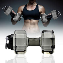 Load image into Gallery viewer, Dumbbell Shape Water Bottles
