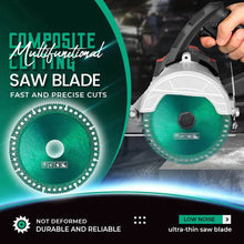 Load image into Gallery viewer, Composite Multifunctional Cutting Saw Blade
