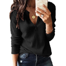 Load image into Gallery viewer, Summer V Neck Soft Cozy T-Shirt
