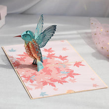 Load image into Gallery viewer, Hummingbird 3D Card
