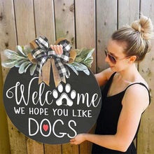 Load image into Gallery viewer, Wooden listing welcome listing
