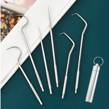 Load image into Gallery viewer, Stainless Steel Toothpick Set
