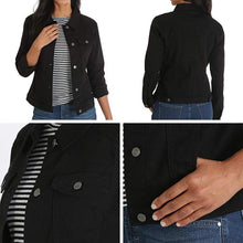 Load image into Gallery viewer, Women&#39;s Stretch Denim Jacket
