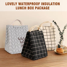 Load image into Gallery viewer, Reusable Lunch Bag Insulated Lunch Box
