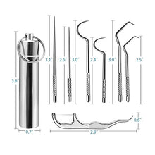 Load image into Gallery viewer, Stainless Steel Toothpick Set
