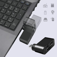 Load image into Gallery viewer, 4 in 1 Rotatable USB Hub
