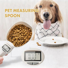 Load image into Gallery viewer, Digital Pet Food Measuring Scoop Feed Spoon
