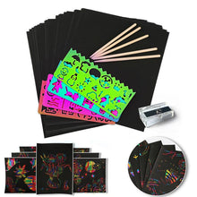 Load image into Gallery viewer, Scratch Paper Art Set

