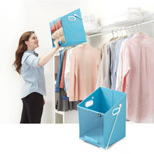 Load image into Gallery viewer, Folding Clothing Storage Basket
