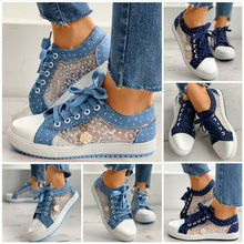 Load image into Gallery viewer, Summer Hollow Canvas Shoes
