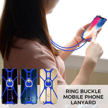 Load image into Gallery viewer, Universal Silicone Lanyard Phone Holder
