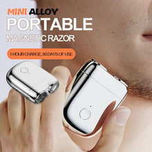 Load image into Gallery viewer, Waterproof Portable USB Men&#39;s Shaver
