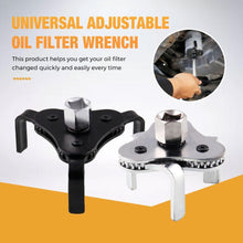 Load image into Gallery viewer, Universal Adjustable Oil Filter Wrench
