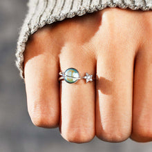 Load image into Gallery viewer, Star And Moon Rotatable Stress Relief Ring
