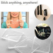 Load image into Gallery viewer, Super Sticky Silicone Gel Pads Clear
