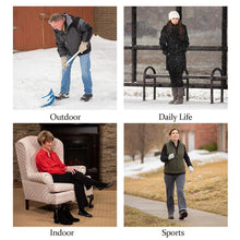 Load image into Gallery viewer, 35˚ Below Ultimate Comfort Stockings, 2 Pairs in Black

