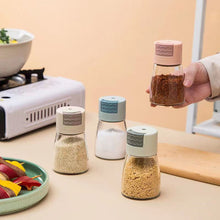 Load image into Gallery viewer, Salt and Pepper Shakers Precise Quantitative Push Type
