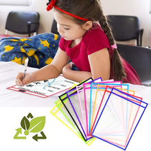 Load image into Gallery viewer, Reusable Dry Erase Pockets Set

