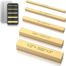 Load image into Gallery viewer, Brass Height Gauges Set
