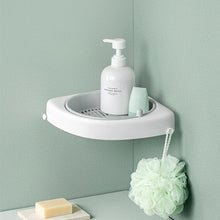 Load image into Gallery viewer, Bathroom Corner Rotatable Shelf
