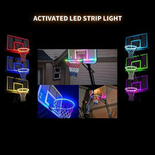 Load image into Gallery viewer, Basketball Hoop -Activated LED Strip Light-6 Flash Modes
