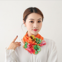 Load image into Gallery viewer, Fashion Lace Scarf Flower Collar

