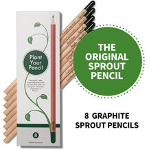 Load image into Gallery viewer, Sprout plantable graphite pencils - 8 Pcs
