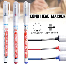 Load image into Gallery viewer, Long Head Bathroom Woodworking Multi-Purpose Marker
