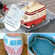 Load image into Gallery viewer, Canvas Car Storage Bag Templates&amp;Tutorial
