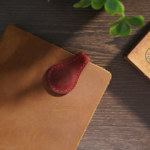 Load image into Gallery viewer, Magnetic Leather Bookmark
